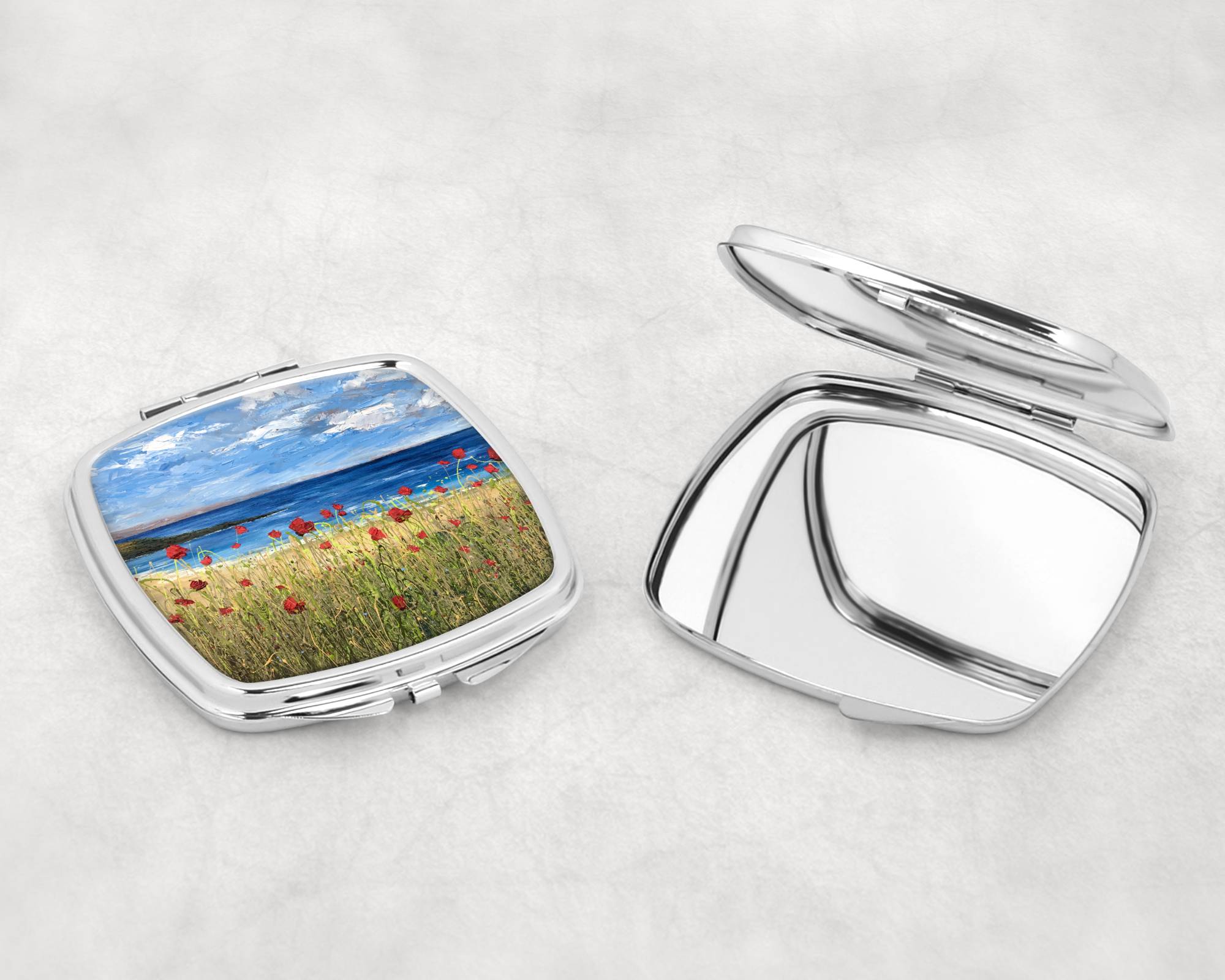Poppies by the Sea Mirror